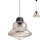 Redo 01-1771 - Chandelier on a string AMNO 1x/E27/42W/230V d. 33 cm grey