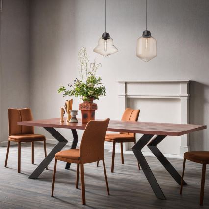 Redo 01-1772 - AMNO Cable Pendant Light 1xE27/42W/230V, Ø 26 cm, Beige