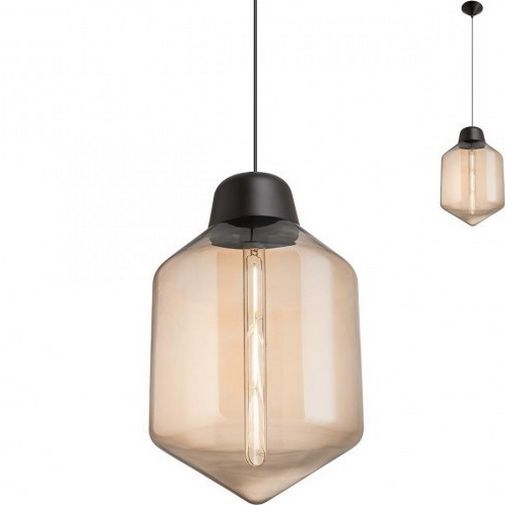 Redo 01-1772 - Chandelier on a string AMNO 1x/E27/42W/230V d. 26 cm beige