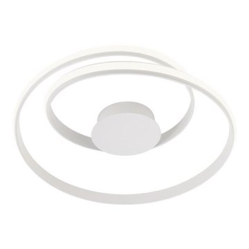 Redo 01-1791 - Dimmable LED ceiling light TORSION LED/30W/230V Ø 55 cm white