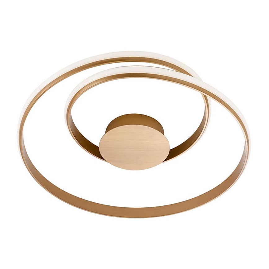 Redo 01-1792 - Dimmable ceiling light TORSION LED/30W/230V Ø 55 cm Bronze