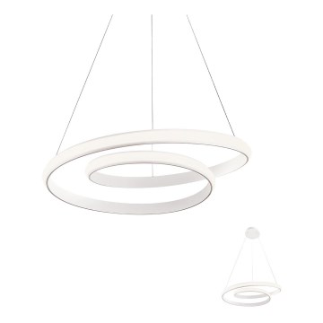 Redo 01-1793 - LED Dimmable chandelier on a string TORSION LED/29W/230V d. 55 cm white