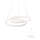 Redo 01-1793 - LED Dimmable chandelier on a string TORSION LED/29W/230V d. 55 cm white