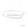 Redo 01-1795 - LED Dimmable chandelier on a string TORSION LED/40W/230V d. 74 cm white
