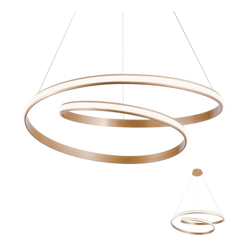 Redo 01-1796 - LED Chandelier on a string TORSION LED/40W/230V