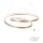 Redo 01-1796 - TORSION LED Cable-Suspended Chandelier LED/40W/230V Ø74 cm Bronze