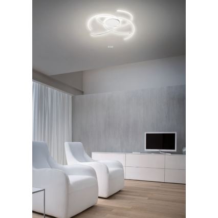 Redo 01-1801 - LED Dimmable ceiling light ALIEN LED/60W/230V 3000K d. 70 cm white