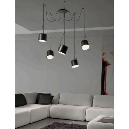 Redo 01-1828 - Chandelier on a string DODO 5xE27/15W/230V spider