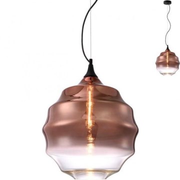 Redo 01-1846 - Chandelier on a string SLAG 1xE27/42W/230V d. 40 cm copper