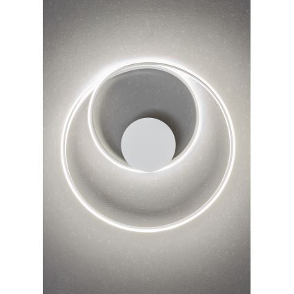Redo 01-1886 - TORSION Dimmable LED Ceiling Light LED/29W/230V 4000K dia. 55 cm White