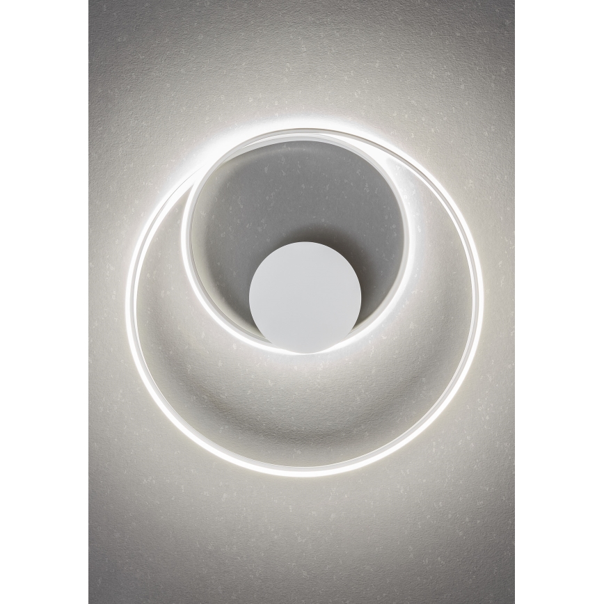 Redo 01-1886 - TORSION Dimmable LED Ceiling Light LED/29W/230V 4000K dia. 55 cm White