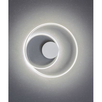 Redo 01-1886 - TORSION Dimmable LED Ceiling Light LED/29W/230V 4000K dia. 55 cm White