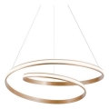 Redo 01-1891 - TORSION LED dimmable pendant light on cable LED/35W/230V 4000K Ø 75 cm bronze