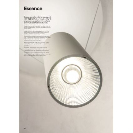 Redo 01-1971 - LED Dimmable chandelier on a string ESSENCE LED/36W/230V CRI 90 3000K white