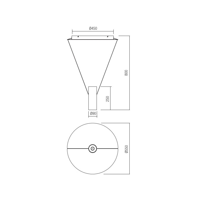 Redo 01-1971 - LED Dimmable chandelier on a string ESSENCE LED/36W/230V CRI 90 3000K white
