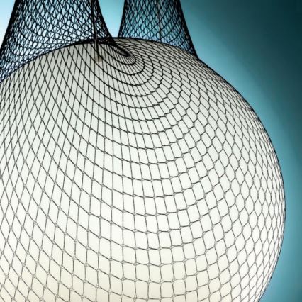 Redo 01-1972 - ALLURIA LED pendant light on cable, 1x E27/5W/230V, diameter 25 cm