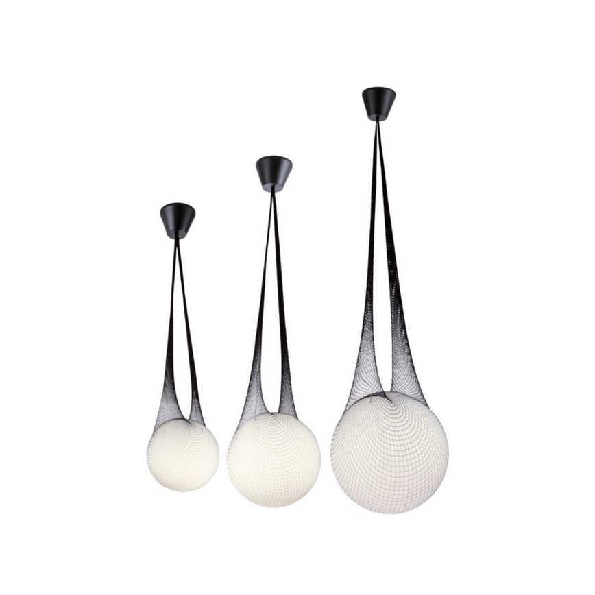 Redo 01-1972 - ALLURIA LED pendant light on cable, 1x E27/5W/230V, diameter 25 cm