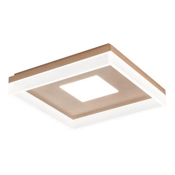 Redo 01-1998 - Dimmable MAYA LED Ceiling Light, LED/42W/230V, 42.5x42.5 cm, Gold