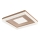 Redo 01-2000 - LED Dimmable Ceiling Light MAYA LED/55W/230V 51x51 cm Gold