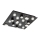 Redo 01-2017 - LED Ceiling light PIXEL LED/48W/230V 3000K 45x45 cm black