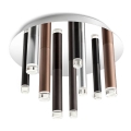 Redo 01-2042 - LED Ceiling light MADISON 9xLED/4W/230V shiny chrome/black/copper