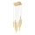 Redo 01-2046 - LED Chandelier on a string MADISON 8xLED/4W/230V gold