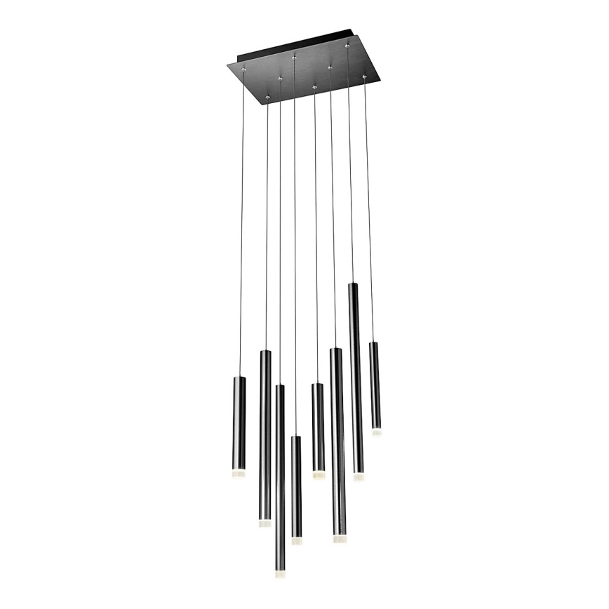 Redo 01-2048 - LED Chandelier on a string MADISON 8xLED/4W/230V black