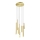 Redo 01-2050 - LED Chandelier on a string MADISON 8xLED/4W/230V gold