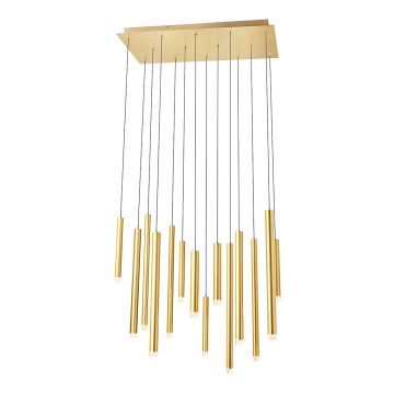 Redo 01-2054 - LED Chandelier on a string MADISON 14xLED/4W/230V gold