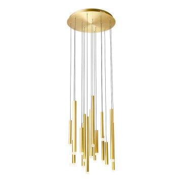 Redo 01-2058 - LED Chandelier on a string MADISON 16xLED/4W/230V gold