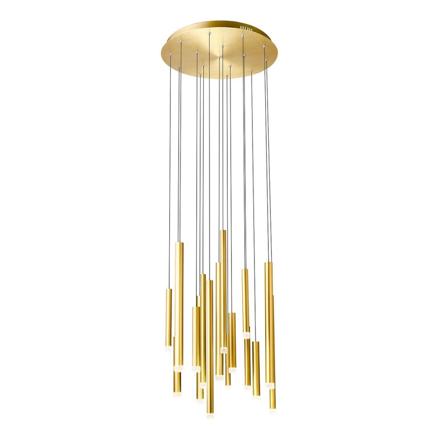 Redo 01-2058 - LED Chandelier on a string MADISON 16xLED/4W/230V gold