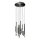 Redo 01-2060 - LED Chandelier on a string MADISON 16xLED/4W/230V black