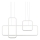 Redo 01-2099 - THAI Dimmable LED Cable Pendant, 86W/230V, White