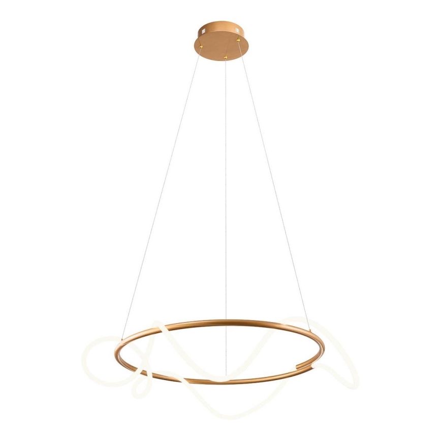 Redo 01-2110 - LED Dimmable chandelier on a string CORRAL LED/40W/230V 3000K gold