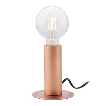 Redo 01-2131 - Touch table lamp RIVET 1xE27/42W/230V copper