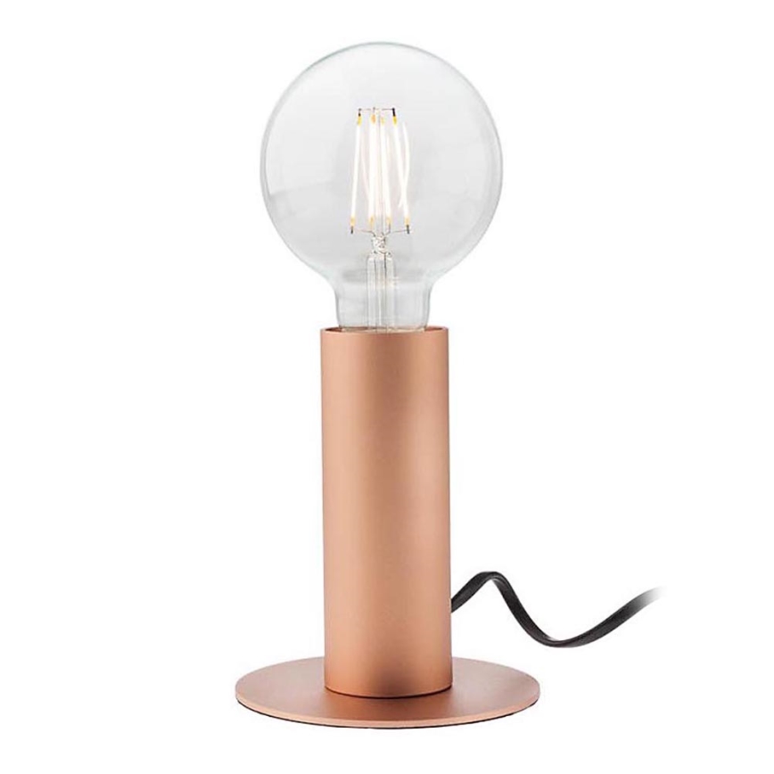 Redo 01-2131 - Touch table lamp RIVET 1xE27/42W/230V copper