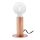 Redo 01-2131 - Touch table lamp RIVET 1xE27/42W/230V copper