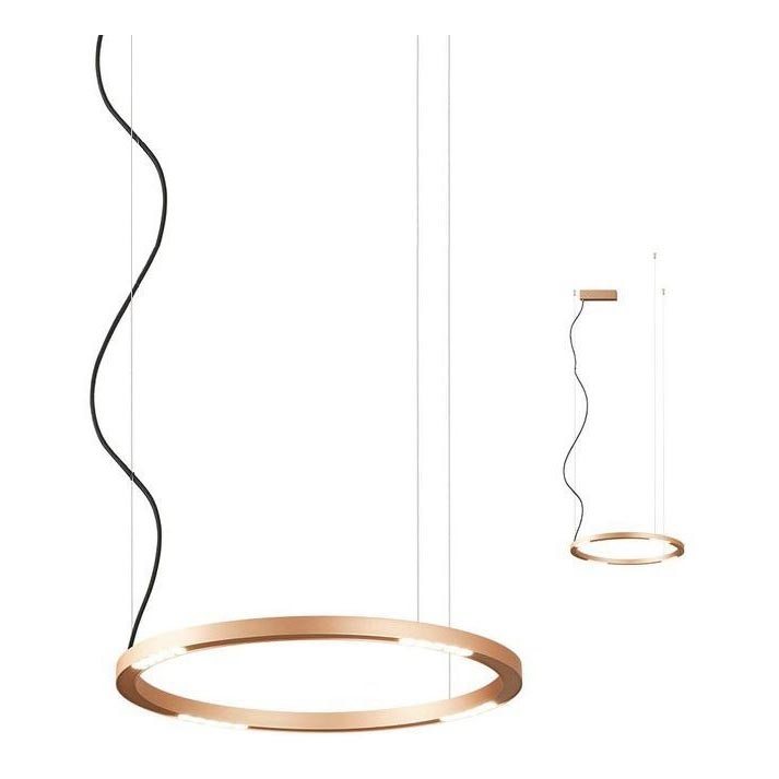 Redo 01-2203 - LED Chandelier on a string UNION LED/34W/230V CRI 90 3000K d. 60 cm gold