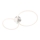 Redo 01-2223 - LED Dimmable surface-mounted chandelier SPELL LED/43W/230V 3000K white