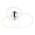 Redo 01-2226 - LED Dimmable surface-mounted chandelier SPELL LED/54W/230V 3000K shiny chrome