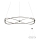 Redo 01-2254 - LED Dimmable chandelier on a string QUARK LED/54W/230V 3000K d. 80 cm black
