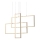 Redo 01-2314 - LED Dimmable Cable Pendant Lamp PLANA LED/60W/230V, Gold