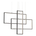 Redo 01-2315 - LED Dimmable chandelier on a string PLANA LED/60W/230V black