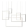 Redo 01-2316 - PLANA LED Dimmable Cable Pendant Light, 80W, 230V, White