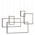 Redo 01-2318 - LED Dimmable chandelier on a string PLANA LED/80W/230V black