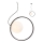 Redo 01-2322 - Chandelier on a string KLEIDI 1xE27/42W/230V d. 39 cm black