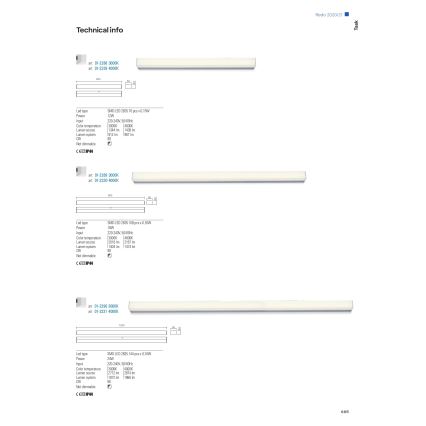 Redo 01-2330 - TASK Bathroom LED Illuminated Mirror, 18W/230V, 90 cm, CRI 90, IP44, Polished Chrome