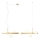 Redo 01-2376 - Chandelier on a string GOJI 8xG9/28W/230V gold