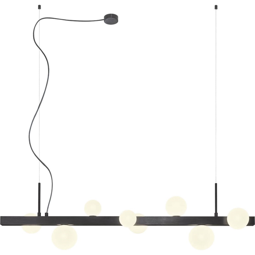 Redo 01-2377 - Chandelier on a string GOJI 8xG9/28W/230V black