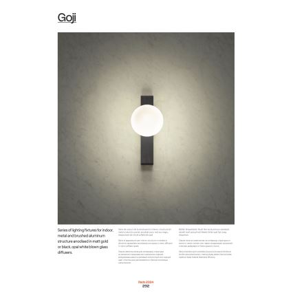 Redo 01-2377 - Chandelier on a string GOJI 8xG9/28W/230V black